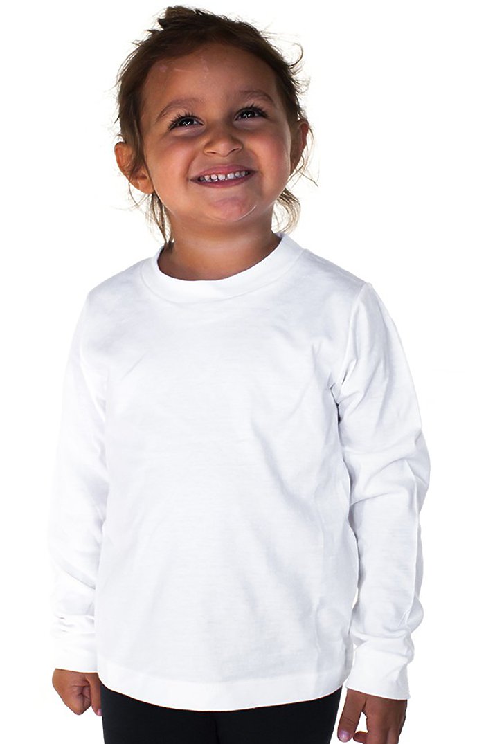 Royal Apparel Organic Cotton Long Sleeve Toddler T-Shirts